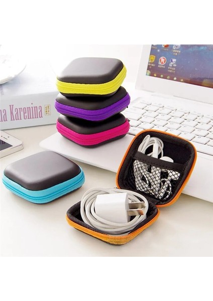NO.181 Stili Tip Eva Kulaklık Tel Düzenleyici Kutusu Bozuk Para Cüzdanı Kulaklık USB Kablosu Koruyucu Kılıf Saklama Kutusu Cüzdan Kılıfı Çanta Konteyner (Yurt Dışından) fırsatları