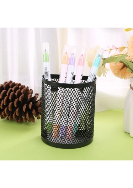 W Tarzı Metal Tel Örgü Manyetik Sepet Saklama Kutusu Kalem Kalem Makyaj Organizatör Mutfak (Yurt Dışından) fırsatları