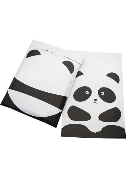 Panda Tarzı '' cm Baskılı Poly Mailler Kendinden Mühürlü Ambalaj Zarfları Kurye Saklama Poşetleri Elbise Postaları Ambalaj Poşetleri (Yurt Dışından)