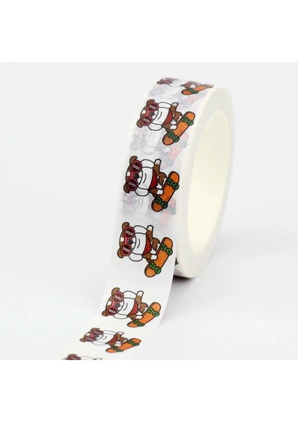 979 Stili Yeni M Dekoratif Sevimli Kediler ve Köpekler Scrapbooking Bullet Dergisi Hayvan Kırtasiye Için Kağıt Washi Bant Maskeleme Seti (Yurt Dışından) indirimleri