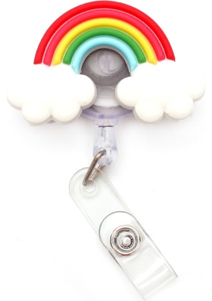 Kırmızı Stil Hemşire ve Doktor Için Doğal Manzara Tarzı Geri Çekilebilir Rozet Makarası Kart Sahibinin Ofis ve Hastane Malzemeleri Erkek ve Kız Isim Kartı (Yurt Dışından)