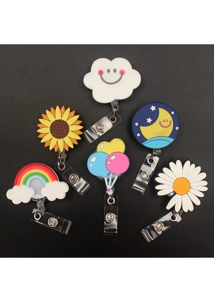 Kırmızı Stil Hemşire ve Doktor Için Doğal Manzara Tarzı Geri Çekilebilir Rozet Makarası Kart Sahibinin Ofis ve Hastane Malzemeleri Erkek ve Kız Isim Kartı (Yurt Dışından) modelleri