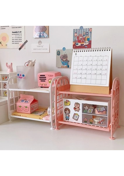 Yeşil Stil Masaüstü Düzenleyici Ins Kore Yaratıcı Sadelik Düz Renk Kırtasiye Malzemesi Saklama Kutusu Sevimli Kozmetik Tutucu Officestudent Kaynağı (Yurt Dışından) fırsatları