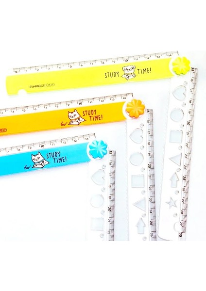 Mor Tarzı 30 cm Yeni Sevimli Kawaii Çalışma Süresi Renkli Katlanır Cetvel Çok Fonksiyonlu Dıy Çizim Cetveller Çocuklar Öğrenciler Için Ofis Okul Kırtasiye (Yurt Dışından) modelleri