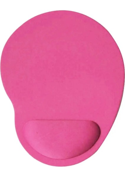 Pembe Tarzı Bilek Desteği Mouse Pad Fareler Mat Ev Ofis Düz Renk Kaymaz Oyun Bilek Desteği ile (Yurt Dışından)