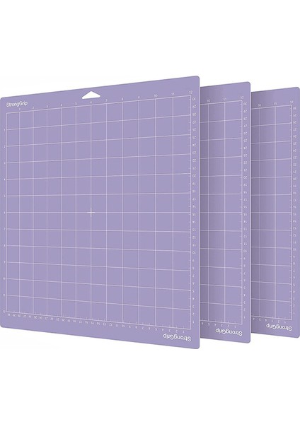 B Tarzı 3 Adet Yedek Kesme Mat Kurulu Yapışkan Taban Plakası Tezgah Pvc Manuel Cricut Maker Deri Kesme Dikiş Için Uyumlu (Yurt Dışından)