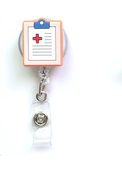 Mavi Stil Sevimli Tıbbi Malzemeler Stil Hemşire ve Doktor Için Geri Çekilebilir Rozet Makarası Kart Sahibinin Ofis ve Hastane Malzemeleri Erkek ve Kız Isim Kartı (Yurt Dışından) modelleri