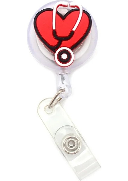 Mavi Stil Sevimli Tıbbi Malzemeler Stil Hemşire ve Doktor Için Geri Çekilebilir Rozet Makarası Kart Sahibinin Ofis ve Hastane Malzemeleri Erkek ve Kız Isim Kartı (Yurt Dışından) indirimleri