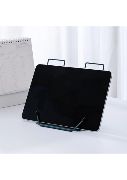 Mavi Stil Taşınabilir Kitap Tutucu Ayarlanabilir Okuma Dinlenme Tarifi Yemek Kitabı Yemek Kitabı Ders Kitabı Tablet Tutucu Için Cep Telefonu Standı (Yurt Dışından)