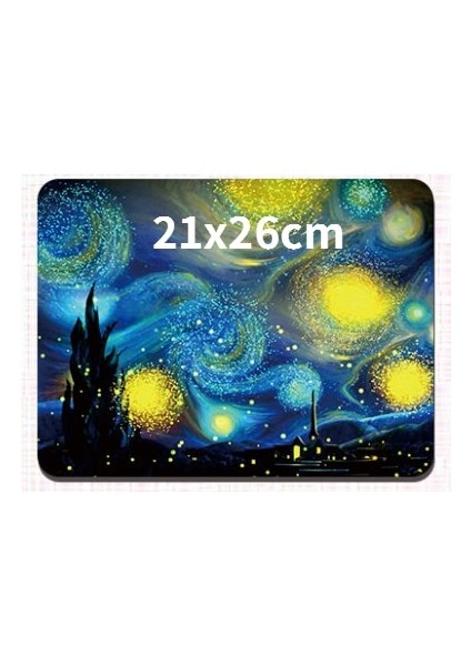 21X26CM Stili Büyük Oyun Mousepad Sanat Strata Sıvı Mouse Pad Bilgisayar Fare Mat Gamer Dikiş Sümen Xxl Pc Klavye Fare Halı (Yurt Dışından)