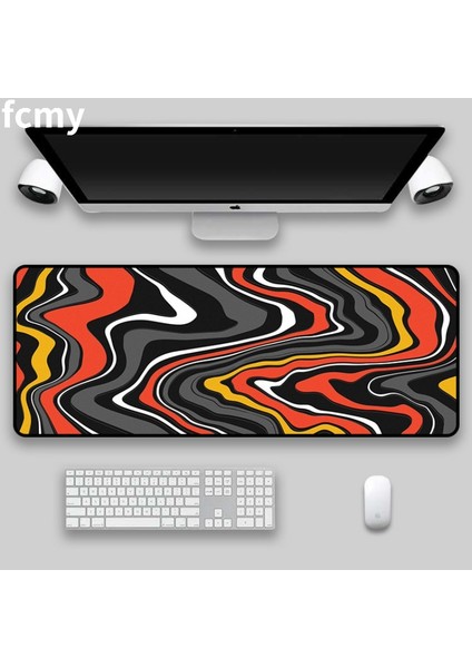 21X26CM Stili Büyük Oyun Mousepad Sanat Strata Sıvı Mouse Pad Bilgisayar Fare Mat Gamer Dikiş Sümen Xxl Pc Klavye Fare Halı (Yurt Dışından) fiyatları