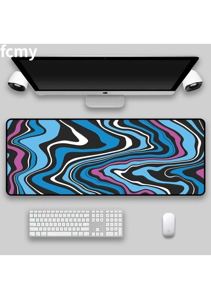 21X26CM Stili Büyük Oyun Mousepad Sanat Strata Sıvı Mouse Pad Bilgisayar Fare Mat Gamer Dikiş Sümen Xxl Pc Klavye Fare Halı (Yurt Dışından) modelleri