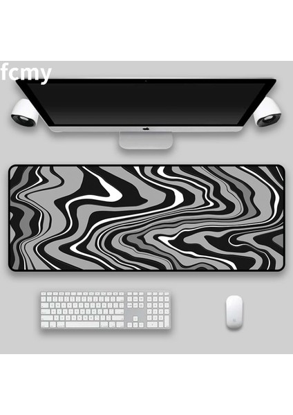 21X26CM Stili Büyük Oyun Mousepad Sanat Strata Sıvı Mouse Pad Bilgisayar Fare Mat Gamer Dikiş Sümen Xxl Pc Klavye Fare Halı (Yurt Dışından) indirimleri