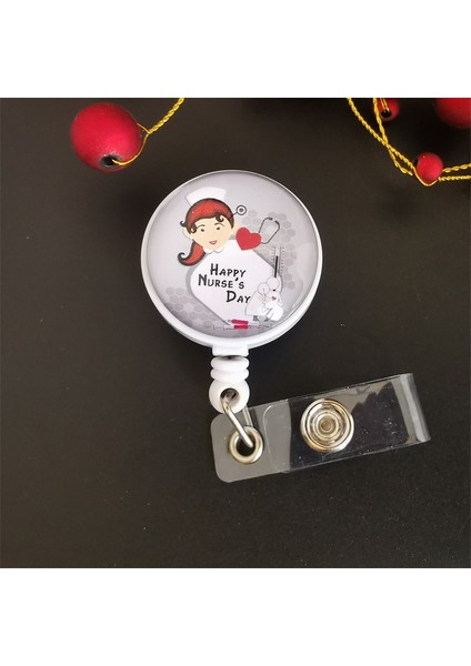No.3 Tarzı 2021 Yeni Varış 1 Parça En Li Geri Çekilebilir Hemşire Rozet Tutucu Makara Doktor Adı Kımlık Kartı Tutucu Sergi Çalışma Kartı Tutucu (Yurt Dışından) fırsatları