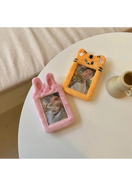 Turuncu Tarzı Sevimli Tavşan Tasarım Fotoğraflı Kart Sahibi Kredi Kimliği Banka Kartı Sahibi Anahtarlıklar Otobüs Kartı Koruyucu Idol Fotoğraf Kılıfları Kırtasiye (Yurt Dışından) modelleri