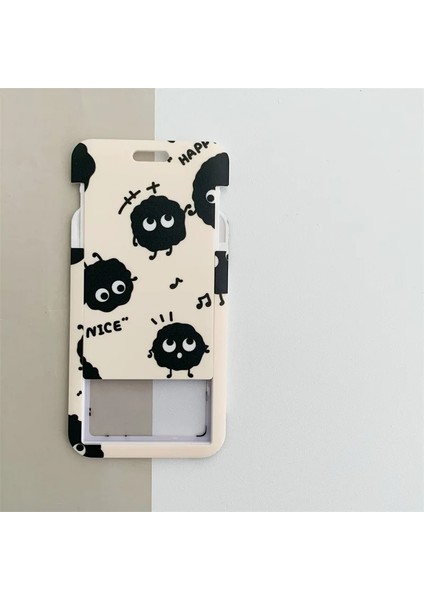 C Tarzı Sevimli Karikatür Briket Kart Sahipleri Öğrenci Personel Yemek Kartı Taşıma Kartı Kımlık Kartı Organizatör Okul Ofis Malzemeleri (Yurt Dışından) fırsatları