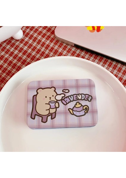 No.3 Tarzı Ins Kore Yara Bandı Saklama Kutusu Sevimli Karikatür Ayı Tavşan Saç Tokası Maskeleme Bandı Yara Bandı Saklama Çantası Mini Kırtasiye Malzemesi Saklama Kutusu (Yurt Dışından)