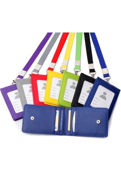 Stil 2 Kırmızı Stil Kordon ile Kart Sahibi Boyun Askısı Rozet Tutucu Personel Kimlik Kartı Otobüs Kimliği Masa Organizatör Kırtasiye Ofis Okul Malzemeleri (Yurt Dışından) modelleri