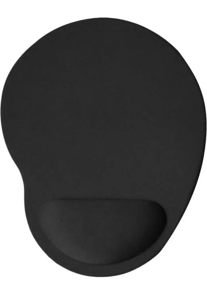 Siyah Stil Bilek Desteği Mouse Pad Fareler Mat Ev Ofis Düz Renk Kaymaz Oyun Bilek Desteği ile (Yurt Dışından)