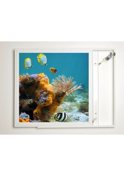 60X60 LED Panel Sıva Üstü Desenli Tekli 46511103SU