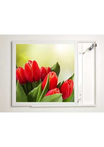 60X60 LED Panel Sıva Üstü Desenli Tekli 46511107SU