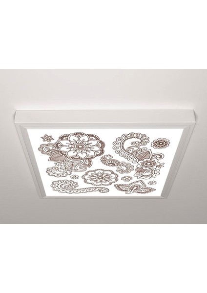 60X60 LED Panel Sıva Üstü Desenli Tekli 46511162SU