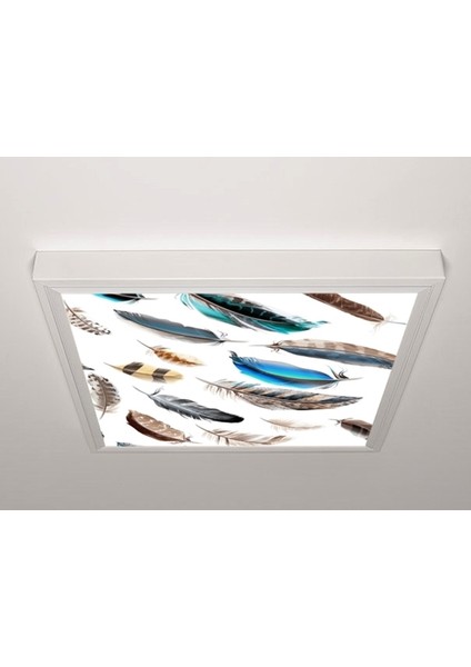 60X60 LED Panel Sıva Üstü Desenli Tekli 46511226SU