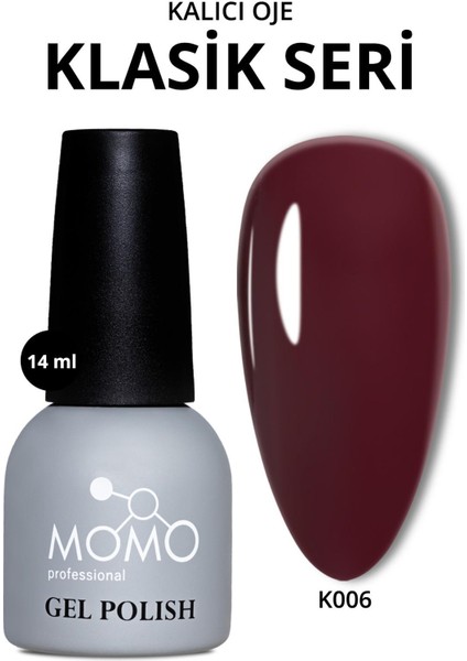 Kalıcı Oje K006 Mürdüm, 14ML