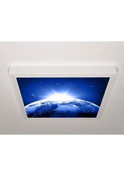 60X60 LED Panel Aydınlatma Armatür Avize Sıva Üstü Desenli Tekli 46511148SU