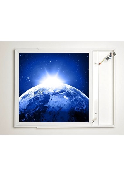 60X60 LED Panel Aydınlatma Armatür Avize Sıva Üstü Desenli Tekli 46511148SU