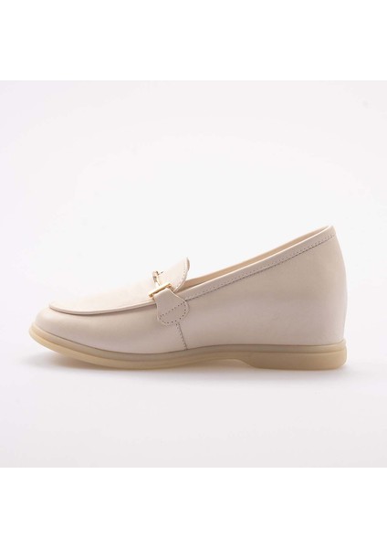 Deri Kadın Gizli Topuk Günlük Ayakkabı 0561 fiyatları