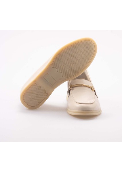Deri Kadın Gizli Topuk Günlük Ayakkabı 0561 indirimleri