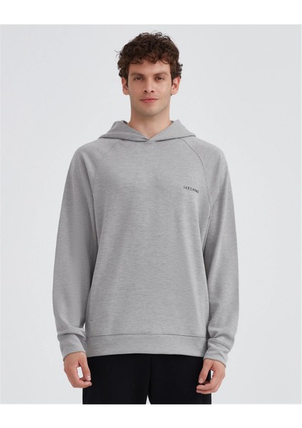 M Scuba Coll. Hoodie Sweatshirt Erkek Gri Sweatshirt S231466-035