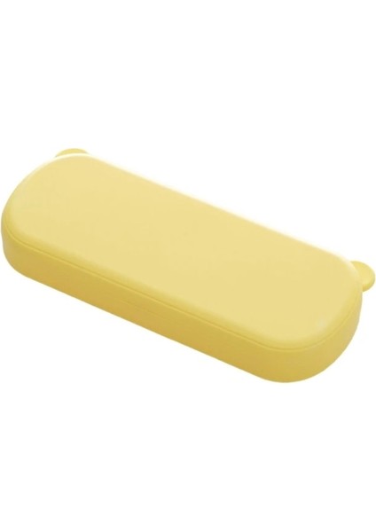 Sarı Stil Büyük Kapasiteli Kalem Kutuları Çocuklar Için Pratik Kırtasiye Saklama Kutusu Mum Boya Kutusu (Yurt Dışından)