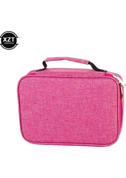 Mavi Stil 72 Delik Kırtasiye Kutusu 3 Bölmeli Tuval Kalem Kutusu Kumaş Kalem Kutusu Ayrılabilir Kalem Çizim Kalem Kutusu Sanat Kırtasiye (Yurt Dışından) modelleri