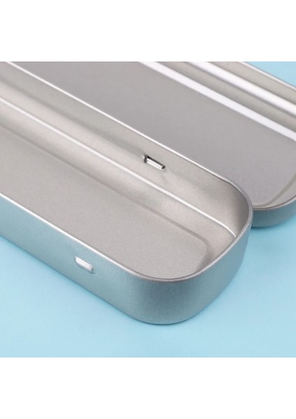 Demir Kalem Kutusu Taşınabilir Kalem Kutusu Öğrenci Kırtasiye Depolama Ofis Arzı (Yurt Dışından) modelleri