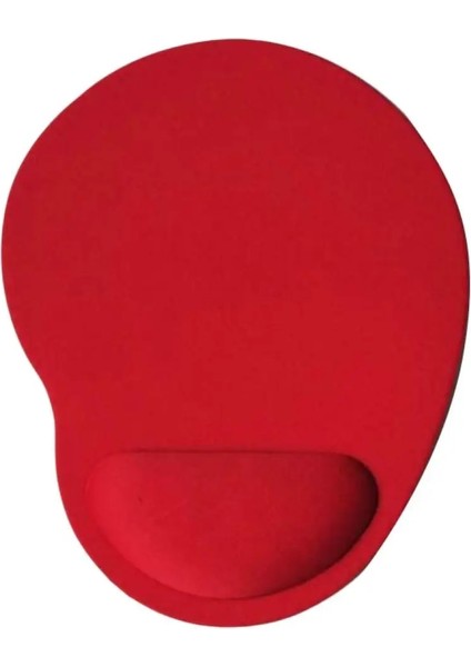 Kırmızı Stil Bilek Desteği Mouse Pad Fareler Mat Ev Ofis Düz Renk Kaymaz Oyun Bilek Desteği ile (Yurt Dışından)