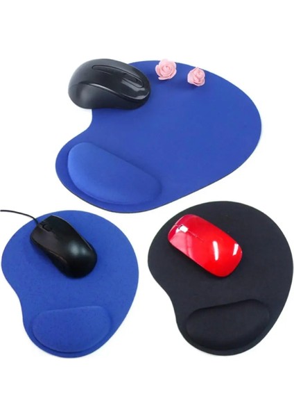 Kırmızı Stil Bilek Desteği Mouse Pad Fareler Mat Ev Ofis Düz Renk Kaymaz Oyun Bilek Desteği ile (Yurt Dışından) fiyatları