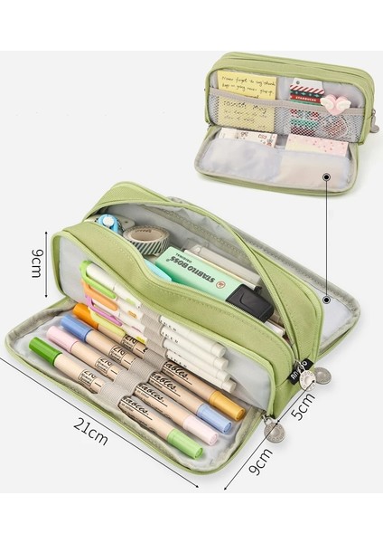 No.2 Tarzı Kalem Kutusu Siyah Estojo Escolar Kalem Kutusu Okul Malzemeleri Büyük Kapasiteli Kese Trousse Scolaire Kawaii Kırtasiye Kalem Kutusu (Yurt Dışından) fırsatları