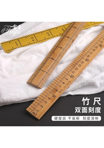 Açift Taraflımezuniyet Tarzı Dikiş Cetveli, Piyasa Cetveli, Ev Tipi Eski Moda Bambu Cetveli, Dikiş Cetveli, Kesim Mezura, Yüzük, 30CM Dikiş (Yurt Dışından) fiyatları