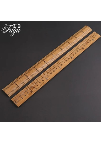 Açift Taraflımezuniyet Tarzı Dikiş Cetveli, Piyasa Cetveli, Ev Tipi Eski Moda Bambu Cetveli, Dikiş Cetveli, Kesim Mezura, Yüzük, 30CM Dikiş (Yurt Dışından) modelleri