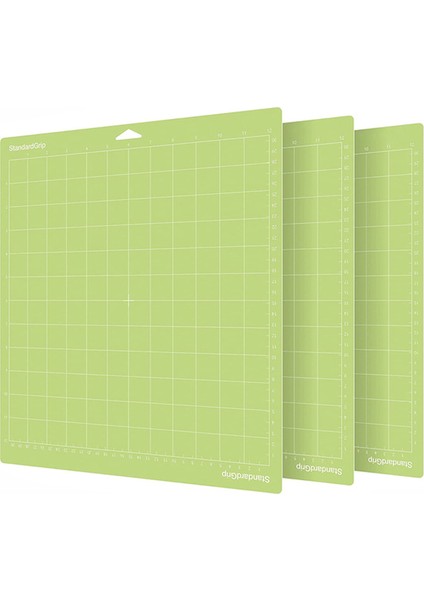 C Stili 3 Adet Taban Plakası Aksesuarları Dıy Pvc Aracı Kesme Matı Profesyonel Dayanıklı Yapıştırıcı Değiştirme Cricut Maker Için Uyumlu (Yurt Dışından)