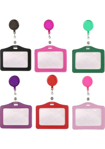 No.1 Tarzı Şeker Renkler Ufuk Tarzı Hemşire Kimlik Rozeti Tutucu Geri Çekilebilir Rozet Makaraları ile Rozet Klip Yaka Kartı Ofis Okul Malzemeleri (Yurt Dışından) fiyatları