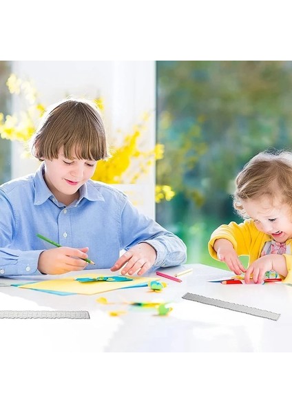 3 Adet 8.4 Inç Metal Düzensiz Kenarlar Cetvel Kenarları Cetvel Kart Yapımı Için Scrapbooking Craft Dekor Okul Ofis Araçları (Yurt Dışından)
