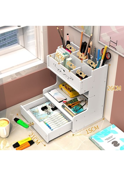 No.5 Tarzı Kalem Tutucu Iskandinav Ins Saklama Kutusu Yaratıcılık Ofis Masası Kırtasiye Kutusu Büyük Kapasiteli Ahşap Raf Ahşap Organizatör Kutusu (Yurt Dışından) indirimleri