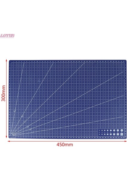 Gn Stili A3 1 Adet A3A4A5 Pvc Dikdörtgen Izgara Çizgi Kesme Matı Dıy Aracı 45CM x 30CMCM x 22CMCM x 15CM Hotsale (Yurt Dışından) fiyatları