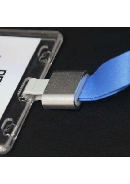 Dikey Gümüş Tarzı Dezhı- Plus Stil Şeffaf Rozet Tutucu + Polyester Ipi, Crystal Clear Id Ic Kart Sahibinin Özelleştirilmiş Ofis Tedarikçisi (Yurt Dışından) indirimleri