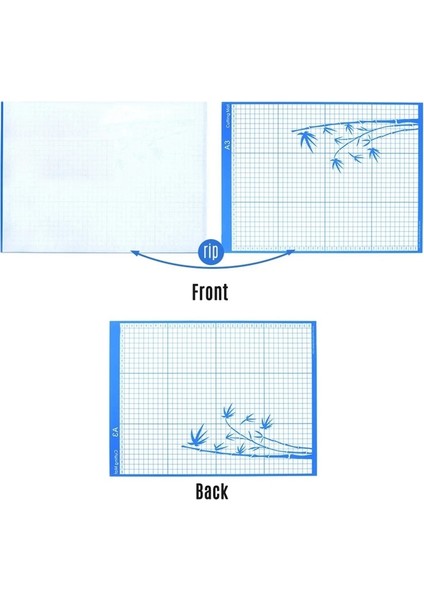 Mavi Stil Silhouette Cameo Kesim Plotter Makinesi, A3 Için Ölçüm Izgaralı Yedek Kesme Matı Standart Kavrama Yapışkan Mat (Yurt Dışından) modelleri