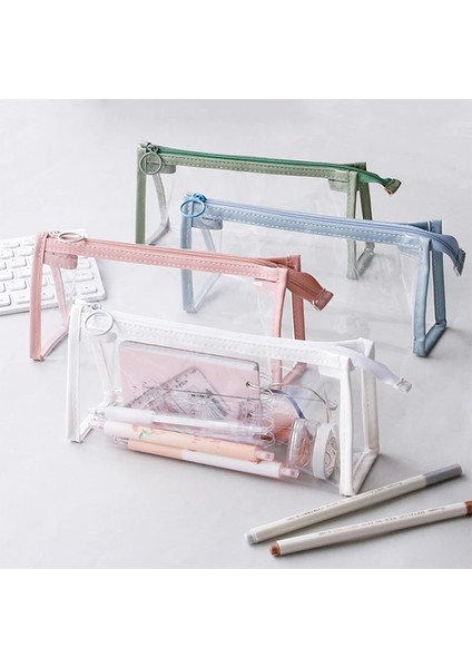 No.1 Stili Kalem Kutuları Şeffaf Estuches Kırtasiye Kawaii Telefon Kılıfı Çanta Pop It Kalem Kutusu Okul Malzemeleri Trousse Scolaire Büyük Kutu (Yurt Dışından) modelleri