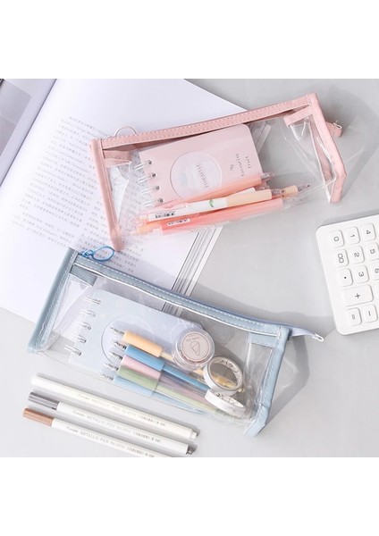 No.1 Stili Kalem Kutuları Şeffaf Estuches Kırtasiye Kawaii Telefon Kılıfı Çanta Pop It Kalem Kutusu Okul Malzemeleri Trousse Scolaire Büyük Kutu (Yurt Dışından) indirimleri